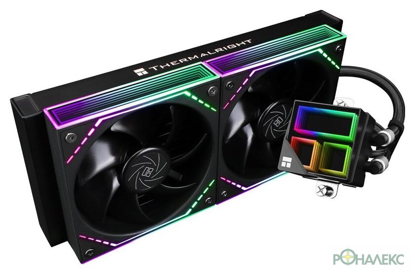 Система жидкостного охлаждения для процессора Thermalright Frozen Infinity 240 ARGB (черный) - фото