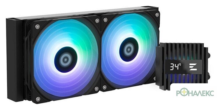 Система жидкостного охлаждения для процессора Zalman ALPHA2 A24 (черный) - фото