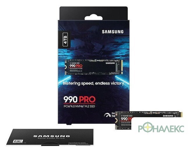 SSD Samsung 990 Pro 4TB MZ-V9P4T0BW - фото3