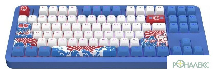 Клавиатура Red Square Alumix TKL Classic Pakuru (белый, g3ms Aquamarine) - фото2