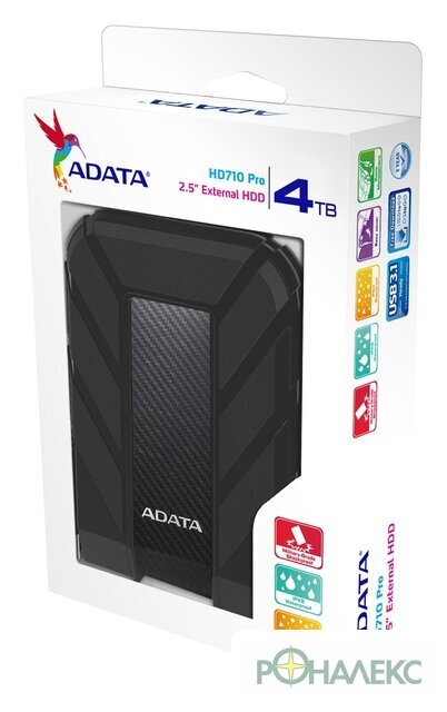 Внешний накопитель ADATA HD710P 4TB (черный) - фото5