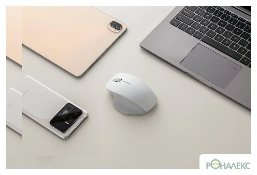 Мышь Xiaomi Wireless Mouse Comfort Edition XMWXSB04YM (белый, международная версия) - фото5