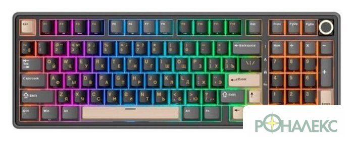 Клавиатура Royal Kludge R98 Pro Phantom (RK Beige) - фото