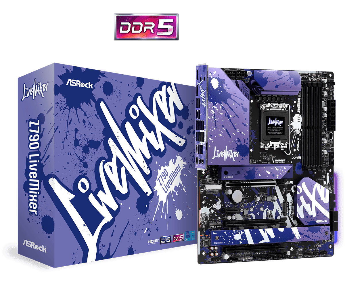 Материнская плата AsRock Z790 LiveMixer- фото