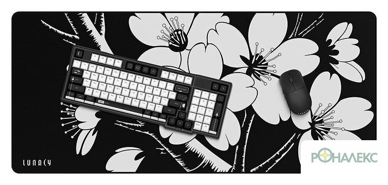 Коврик для стола Lunacy Black Sakura XL - фото4