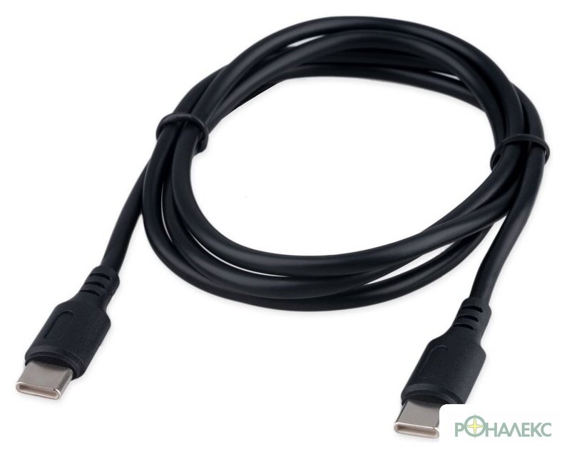 Кабель Cablexpert USB Type-C - USB Type-C CC-USB2-CMCM-100-1M (1 м, черный)- фото