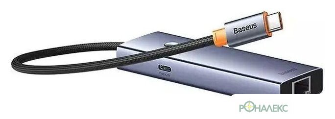 Док-станция Baseus UltraJoy Series 3-Port Hub B0005280B811-11 - фото3