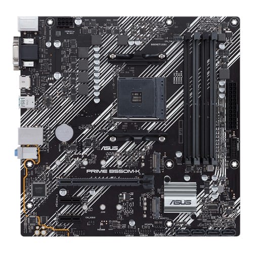Материнская плата Asus PRIME B550M-K (Socket AM4)- фото