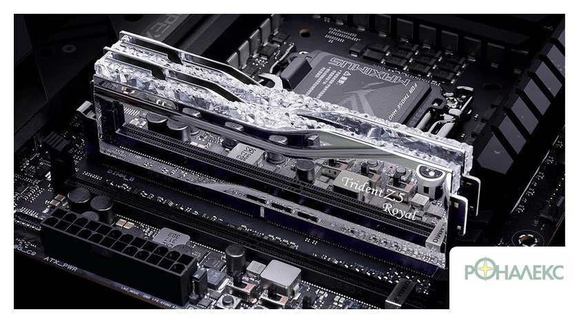 Оперативная память G.Skill Trident Z5 Royal 2x32ГБ DDR5 6400 МГц F5-6400J3239G32GX2-TR5S - фото4