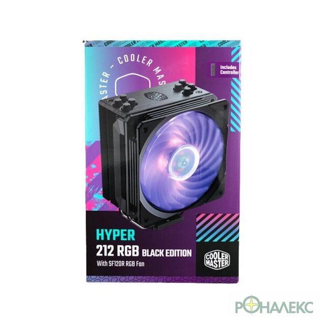 Кулер для процессора Cooler Master Hyper 212 RGB Black Edition RR-212S-20PC-R2 - фото2