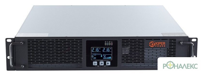 Источник бесперебойного питания Kiper Power Online ONE 3K RM Gen1 (3000VA/3000W) - фото