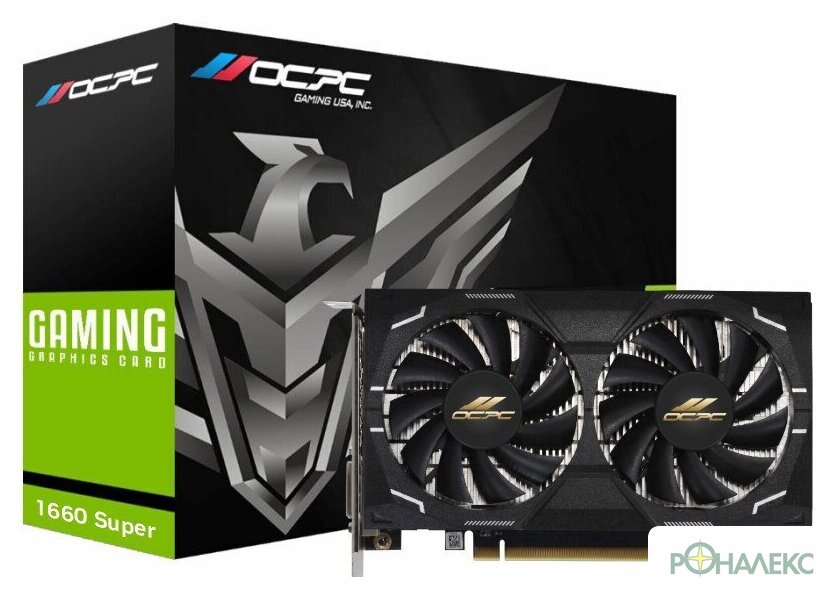 Видеокарта OCPC GeForce GTX 1660 Super XM 6GB GDDR6 OCVN1660G6XM2K - фото3