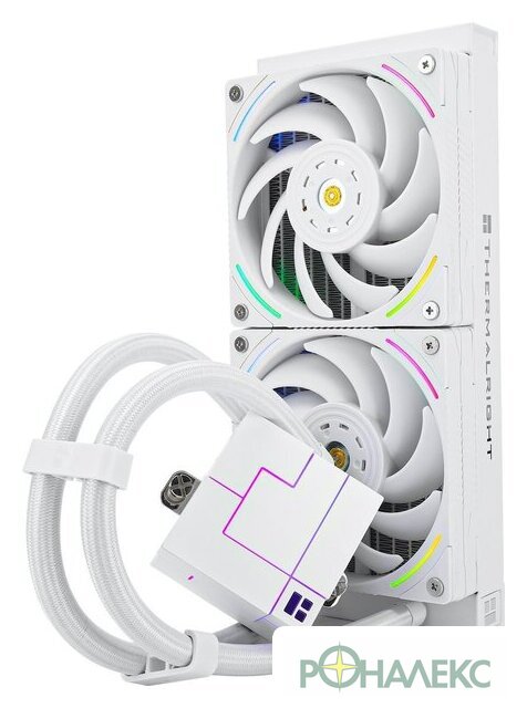 Система жидкостного охлаждения для процессора Thermalright Core Matrix 240 (белый) - фото5
