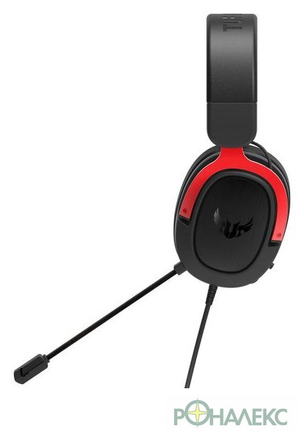 Наушники ASUS TUF Gaming H3 (красный/черный) - фото3