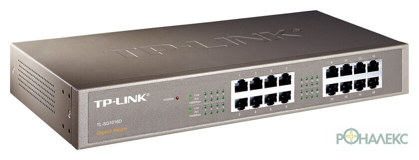 Неуправляемый коммутатор TP-Link TL-SG1016D - фото2