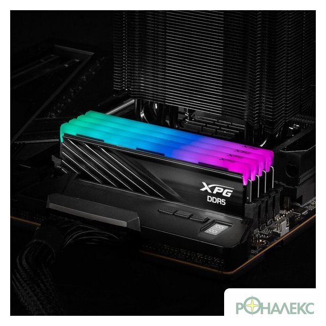 Оперативная память ADATA XPG Lancer RGB 2x48ГБ DDR5 6400 МГц AX5U6400C3248G-DCLARBK - фото4