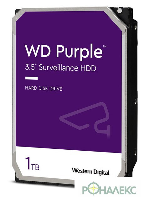 Жесткий диск WD Purple 1TB WD11PURZ - фото