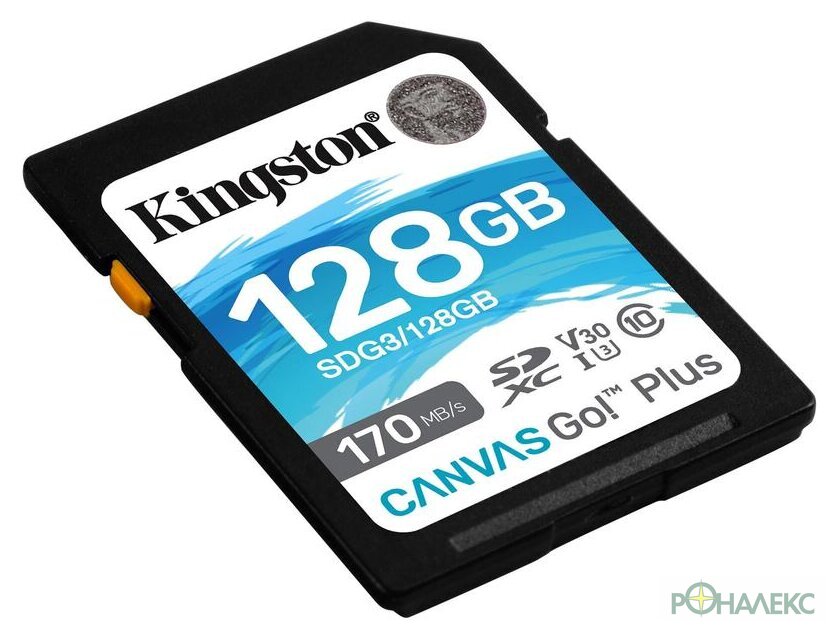 Карта памяти Kingston Canvas Go! Plus SDXC 128GB SDG3/128GB - фото2
