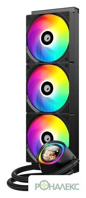 Система жидкостного охлаждения для процессора ID-Cooling FX360 LCD - фото2