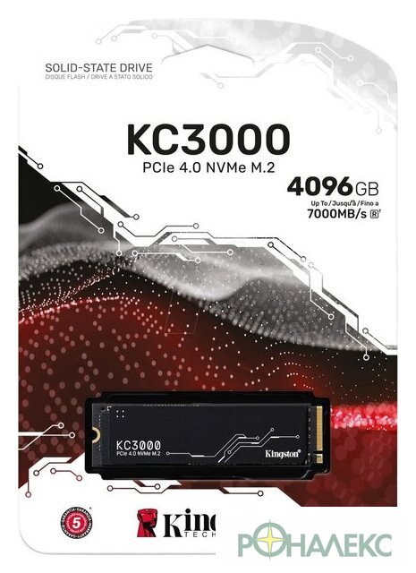 SSD Kingston KC3000 4TB SKC3000D/4096G - фото5