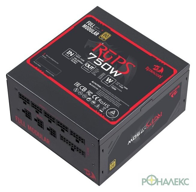 Блок питания Redragon RGPS-750W 70488 - фото