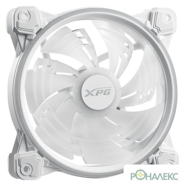 Вентилятор для корпуса ADATA Hurricane 120 ARGB PWM (белый) - фото2