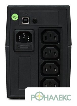 Источник бесперебойного питания Powerman Back Pro 650I Plus (IEC320) - фото2