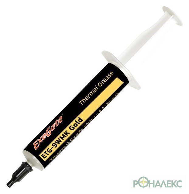Термопаста ExeGate ETG-9WMK Gold EX282345RUS (20 г.) - фото