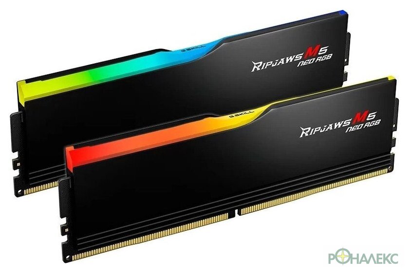 Оперативная память G.Skill Ripjaws M5 Neo RGB 2x32ГБ DDR5 6000 МГц F5-6000J3040G32GX2-RM5NRK - фото3