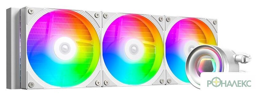 Система жидкостного охлаждения для процессора ID-Cooling FX360 INF White - фото