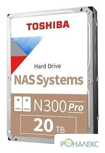 Жесткий диск Toshiba N300 Pro 20TB HDWG62AUZSVB - фото