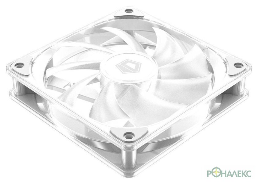 Вентилятор для корпуса ID-Cooling Crystal 120 White ARGB - фото4