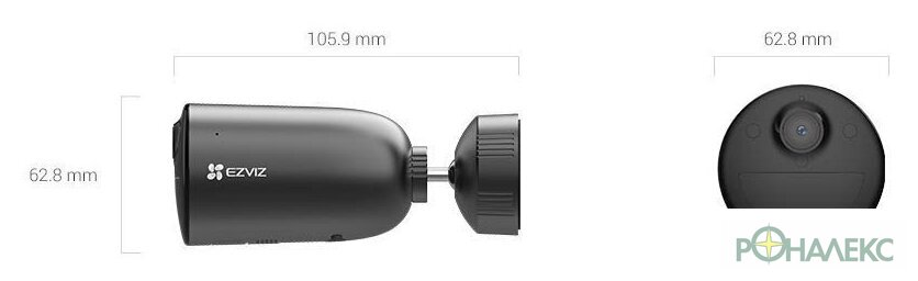 IP-камера Ezviz CS-EB3 (3MP) - фото3
