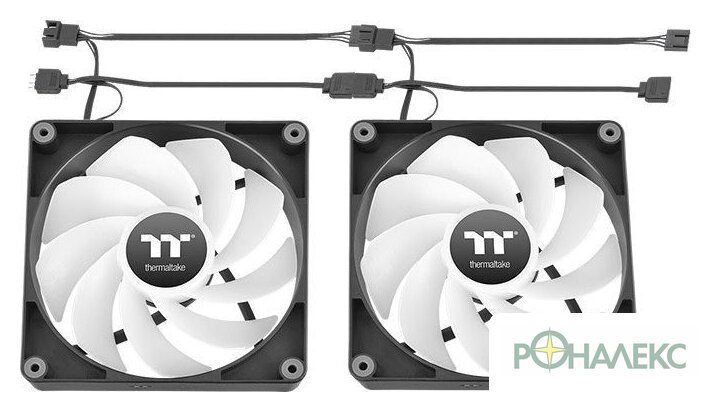 Комплект вентиляторов для корпуса Thermaltake CT120 Sync Reverse ARGB 2-Fan Pack CL-F173-PL12SW-A - фото5