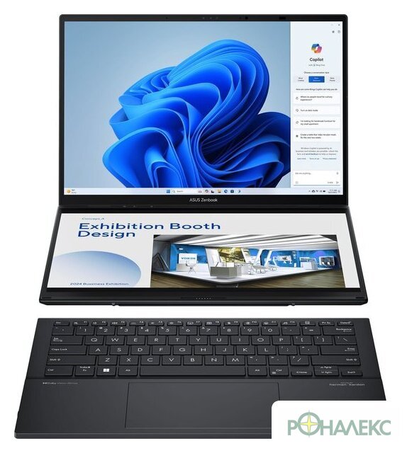 Рабочая станция ASUS Zenbook 14 Duo OLED UX8406CA-QL078W - фото
