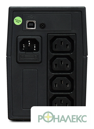 Источник бесперебойного питания Powerman Back PRO 850I Plus (IEC320) - фото3