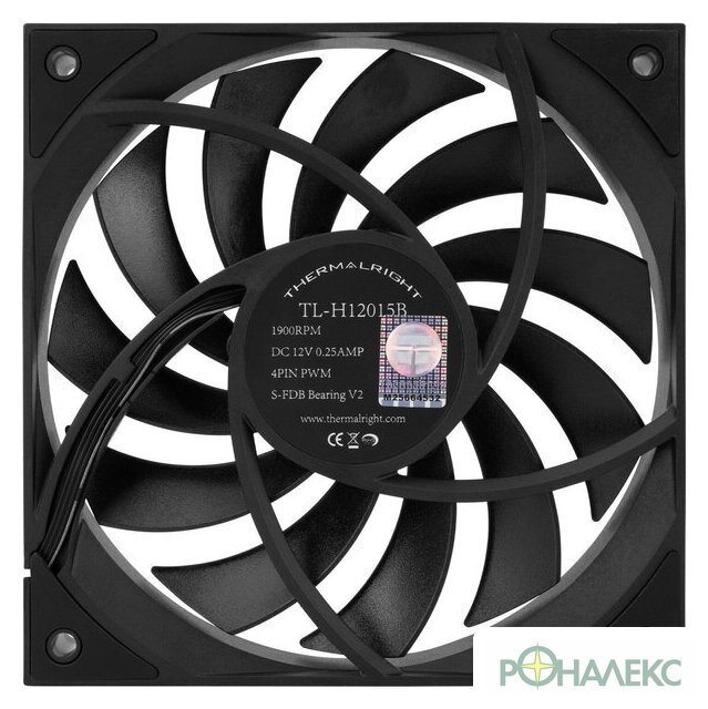 Вентилятор для корпуса Thermalright TL-H12015B (черный) - фото2