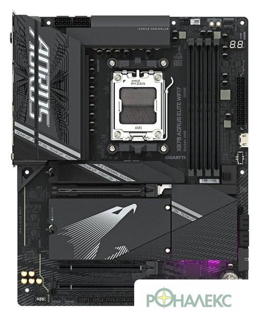 Материнская плата Gigabyte X870 Aorus Elite WiFi7 - фото