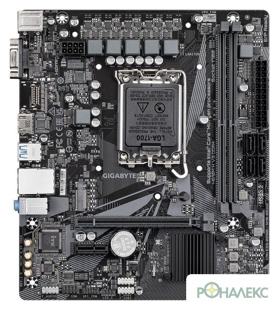 Материнская плата Gigabyte H610M H V3 DDR4 (rev. 1.0) - фото