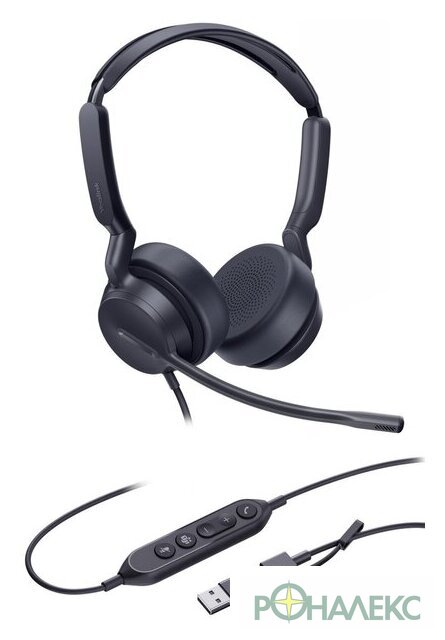 Офисная гарнитура Yealink UH42 Dual UC USB-C/A - фото2