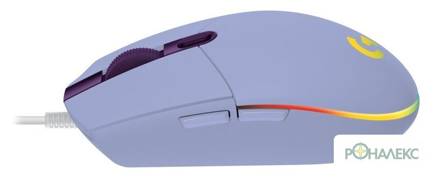 Игровая мышь Logitech G102 Lightsync (сиреневый) - фото4