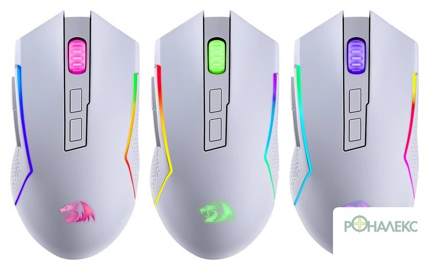 Игровая мышь Redragon Trident (белый) - фото4