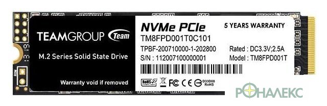 SSD Team MP33 PRO 1TB TM8FPD001T0C101 - фото