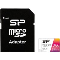 Карта памяти Silicon-Power Elite A1 microSDXC SP256GBSTXBV1V20SP 256GB