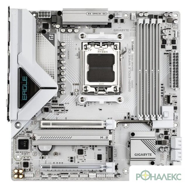Материнская плата Gigabyte B850M Eagle WiFi6E Ice (rev. 1.0) - фото