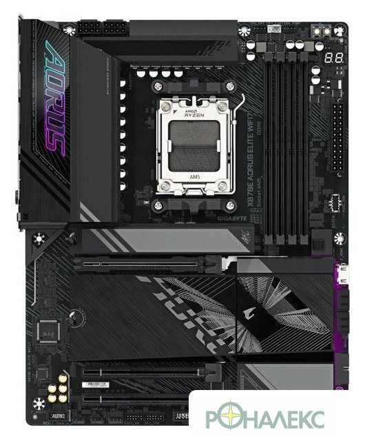 Материнская плата Gigabyte X870E Aorus Elite WiFi7 (rev. 1.3) - фото