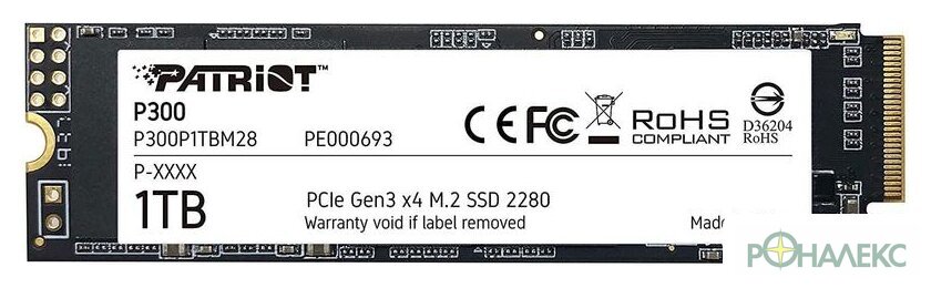 SSD Patriot P300 1TB P300P1TBM28 - фото