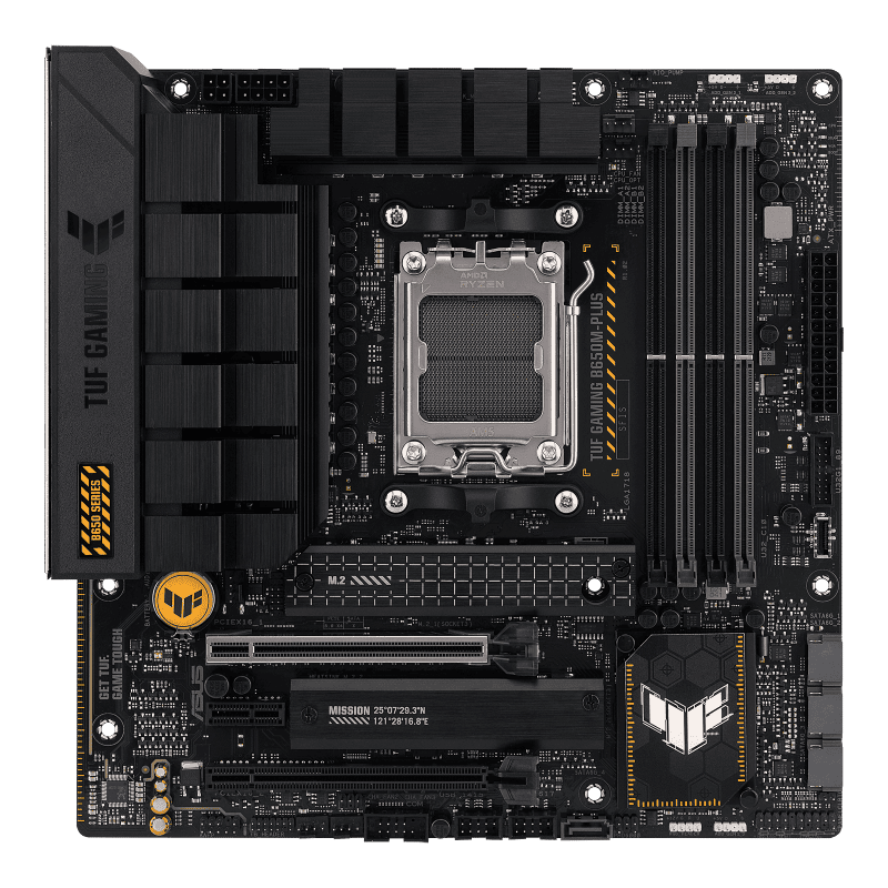 Материнская плата ASUS TUF GAMING B650M-PLUS- фото