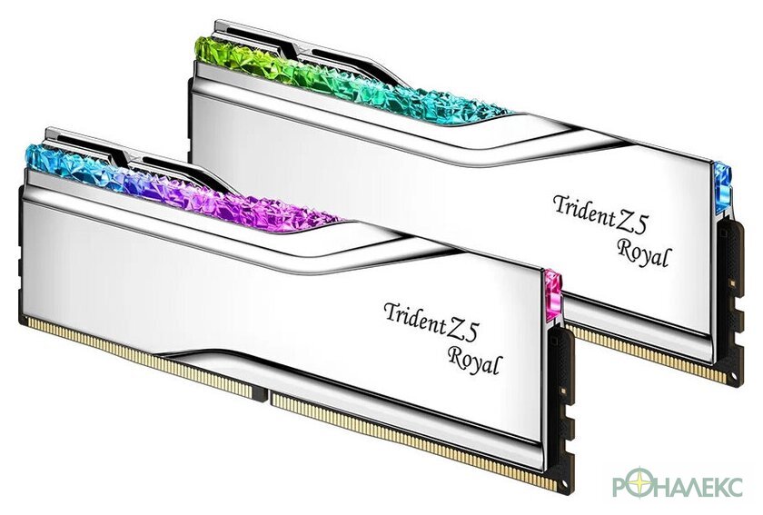 Оперативная память G.Skill Trident Z5 Royal 2x32ГБ DDR5 6400 МГц F5-6400J3239G32GX2-TR5S - фото2