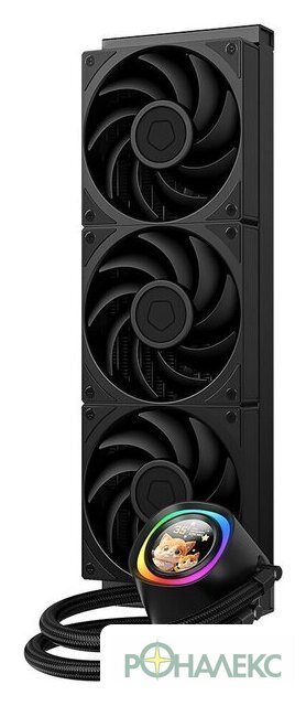 Система жидкостного охлаждения для процессора ID-Cooling FX360 LCD PE - фото2